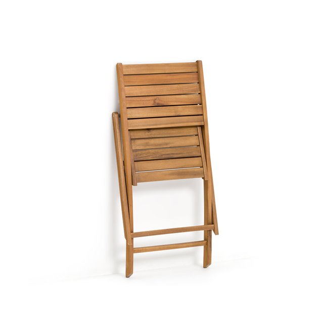 Σετ 2 καρέκλες κήπου από ξύλο ακακίας, Napli
