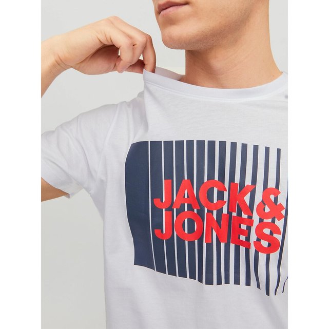 Κοντομάνικο T-shirt με λογότυπο, Jjecorp
