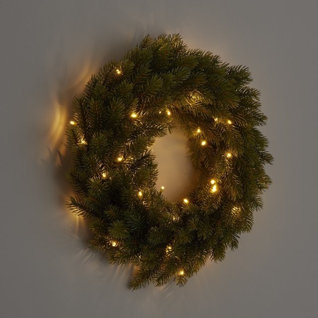 Χριστουγεννιάτικο στεφάνι με LED, Caspar