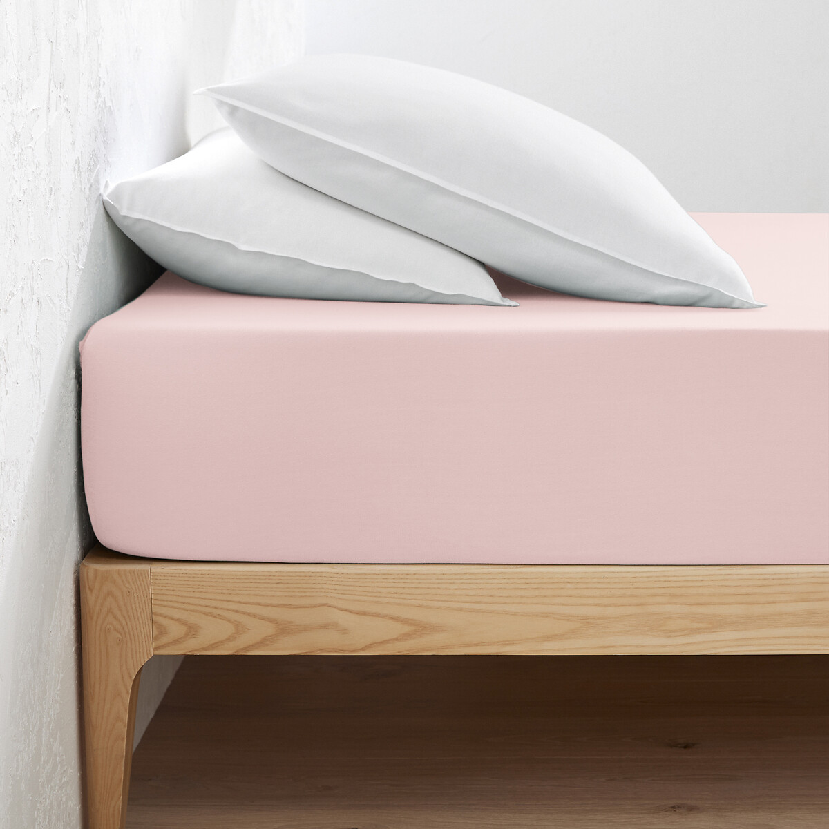 Σεντόνι με λάστιχο από βαμβακερό ζέρσεϊ 140x200 cm