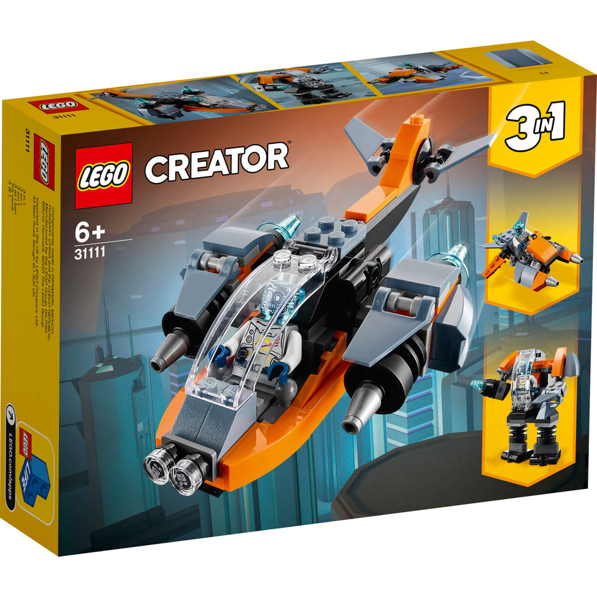 ΠΑΙΔΙ | Παιχνίδια | LEGO | LEGO CREATOR 31111 Cyber Drone