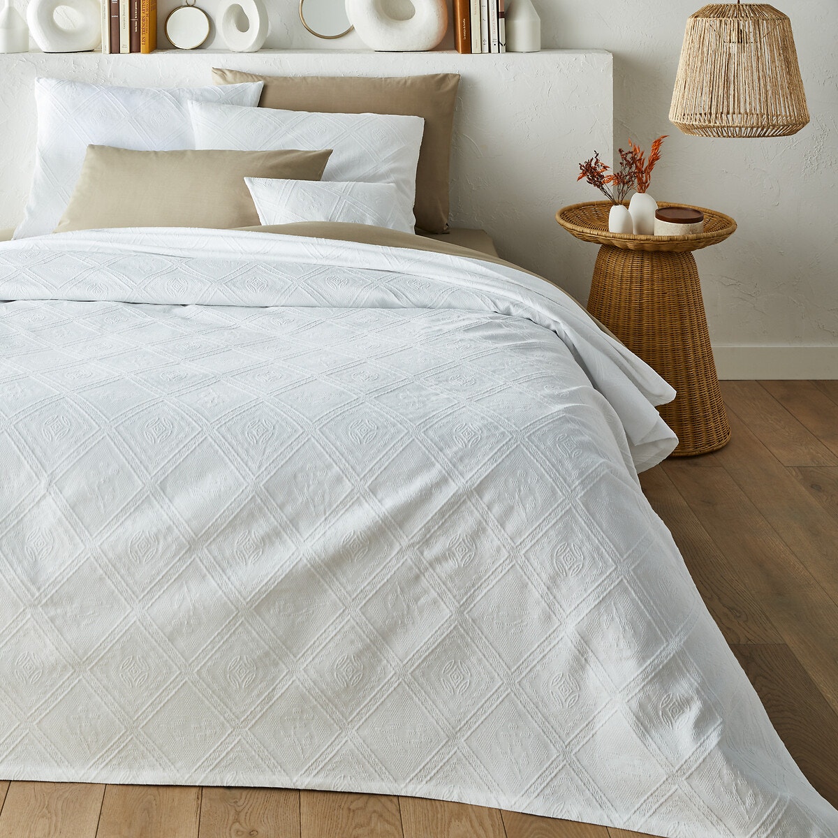 La Redoute for Business > Λευκά είδη > Υπνοδωμάτιο > Καλύμματα κρεβατιού, κουβερλί, παπλώματα Ριχτάρι κρεβατιού INDO 160x230 cm