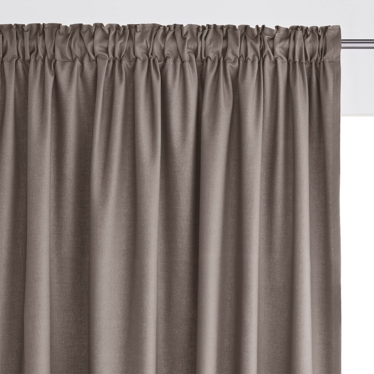 Βαμβακερή κουρτίνα με τρέσα 180x135 cm