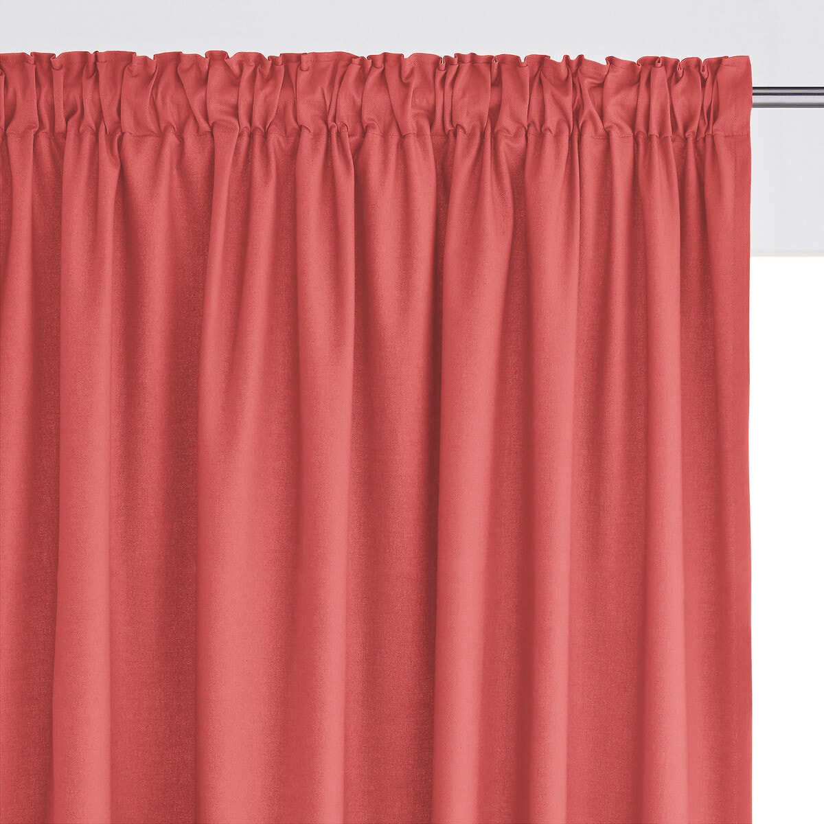 Βαμβακερή κουρτίνα με τρέσα 260x135 cm