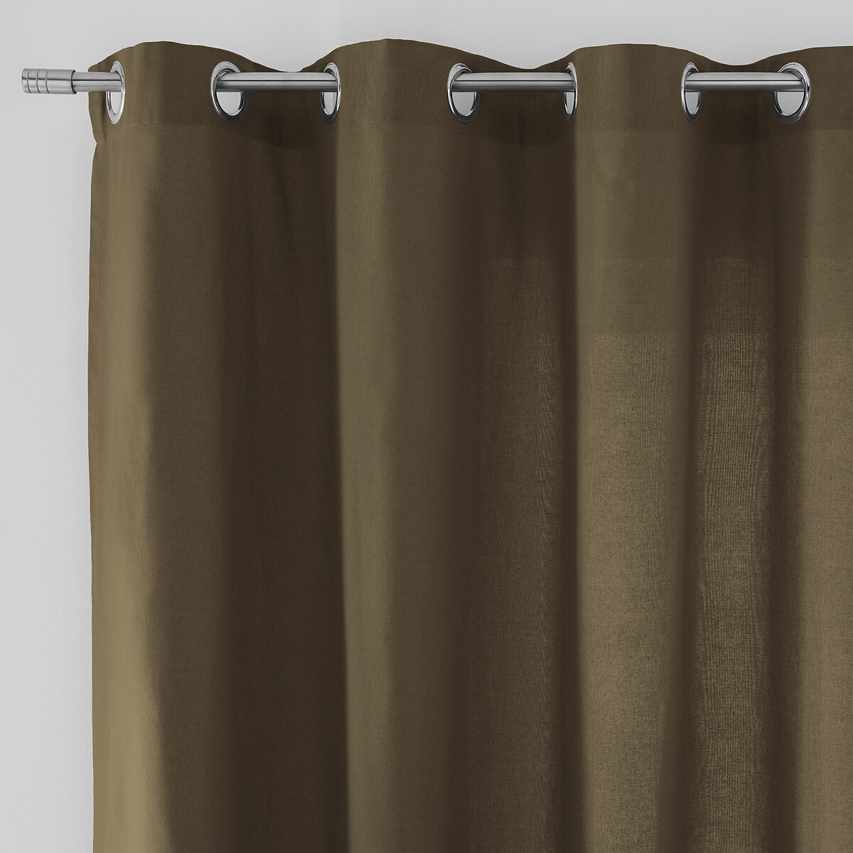 Βαμβακερή κουρτίνα με καψούλια 180x135 cm