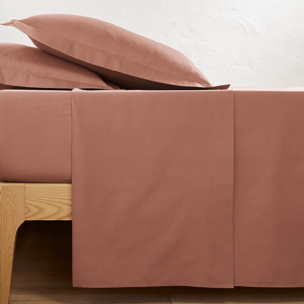 Μονόχρωμο βαμβακερό σεντόνι 150x250 cm