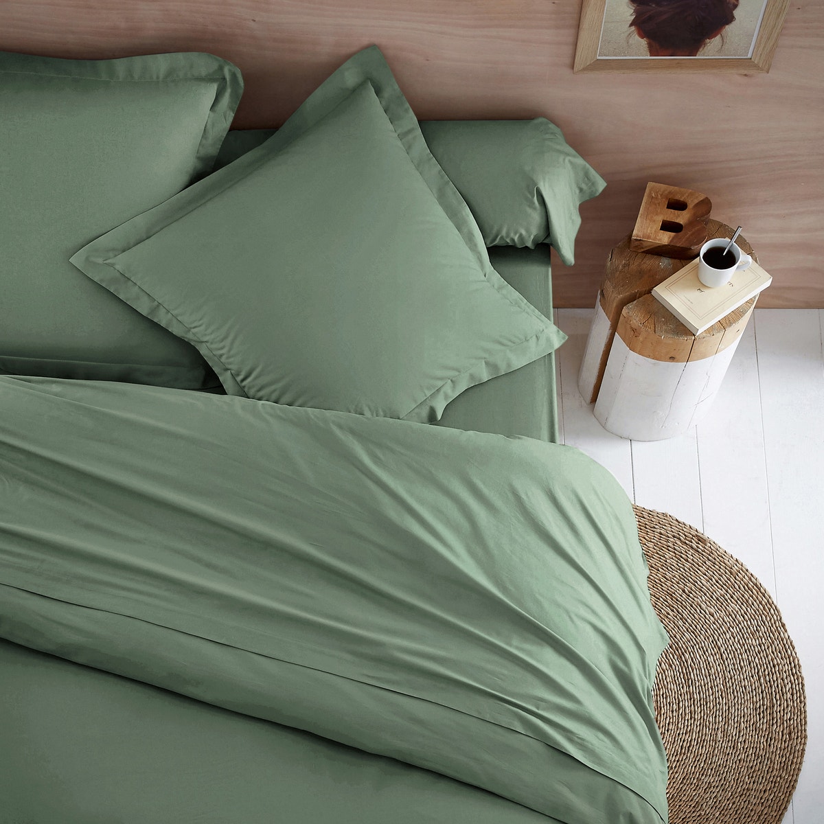 Μονόχρωμο σεντόνι από οργανικό βαμβάκι, Scénario