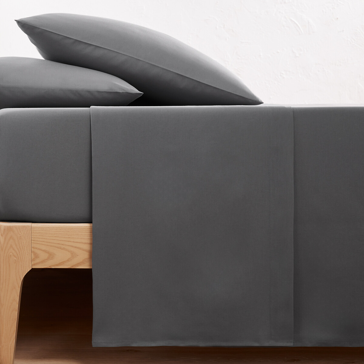 Μονόχρωμο σεντόνι από οργανικό βαμβάκι 150x250 cm