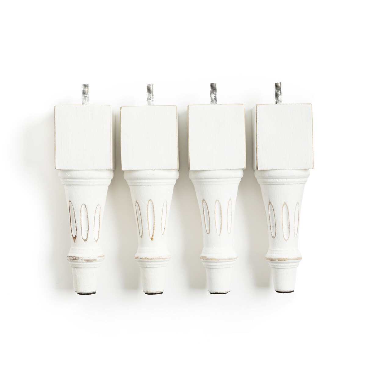 AM.PM Σετ 4 σκαλιστά πόδια για βάση κρεβατιού Σετ των 4