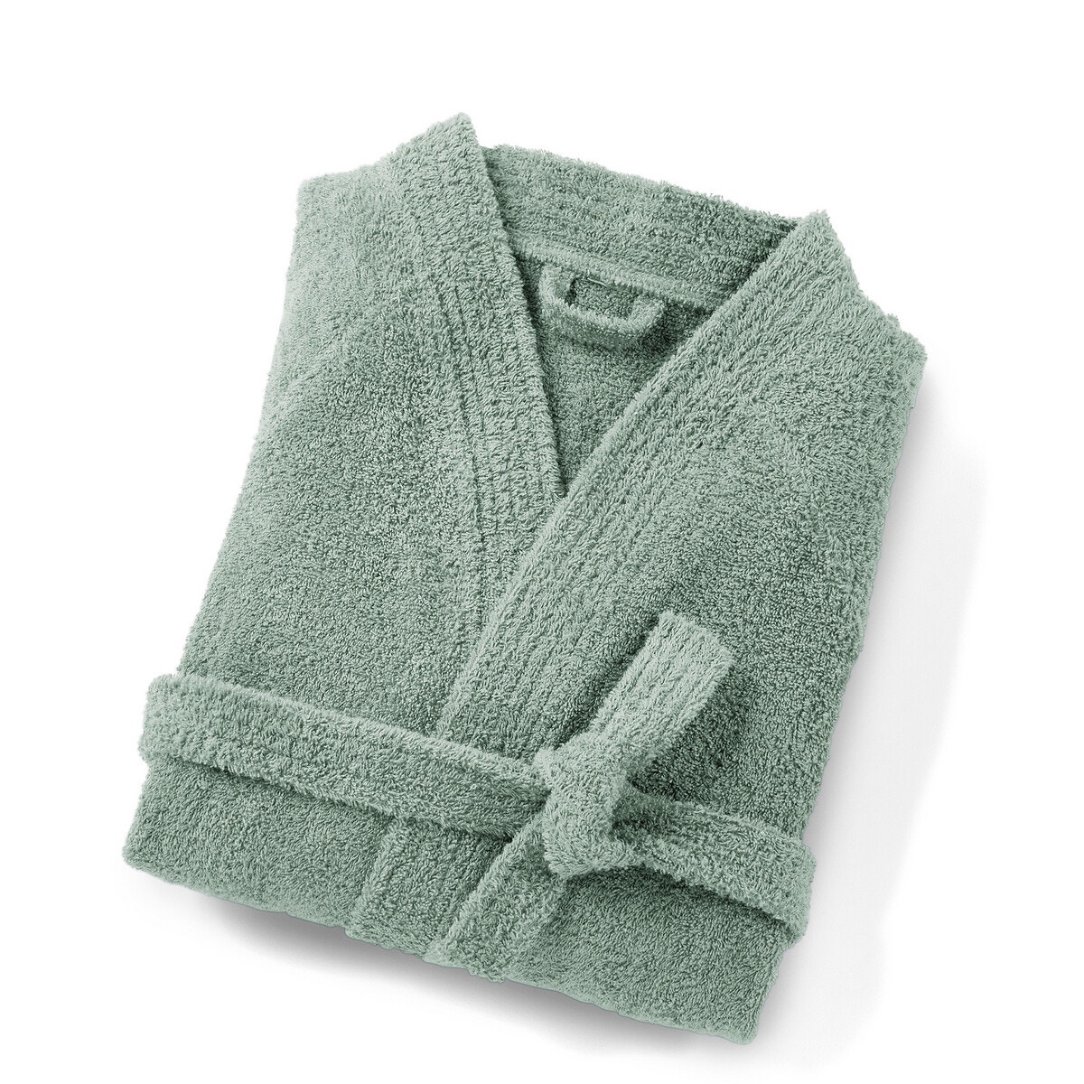 Cotton Kimono-Style Towelling Bathrobe