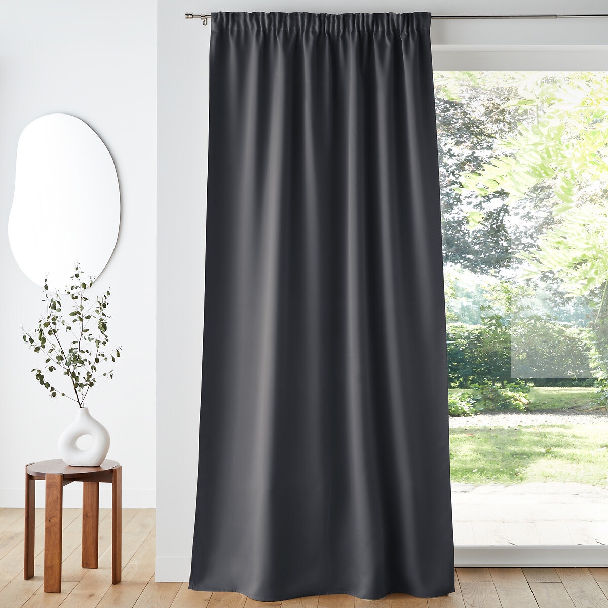 La Redoute Interieurs Ριντό διπλής όψης με τρέσα που σουρώνει 180x140 cm