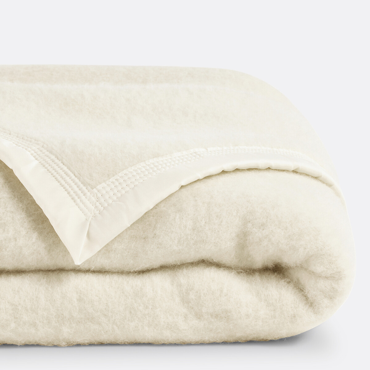 La Redoute Interieurs Κουβέρτα από αγνό παρθένο μαλλί Woolmark 260x240 cm