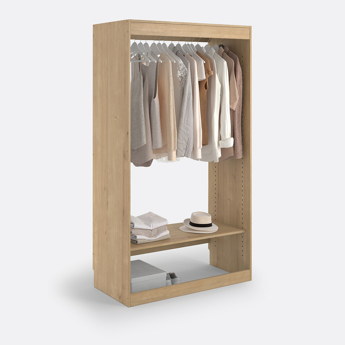 La Redoute Interieurs Ιματιοθήκη + 1 ράφι Μ50xΠ100xΥ180cm