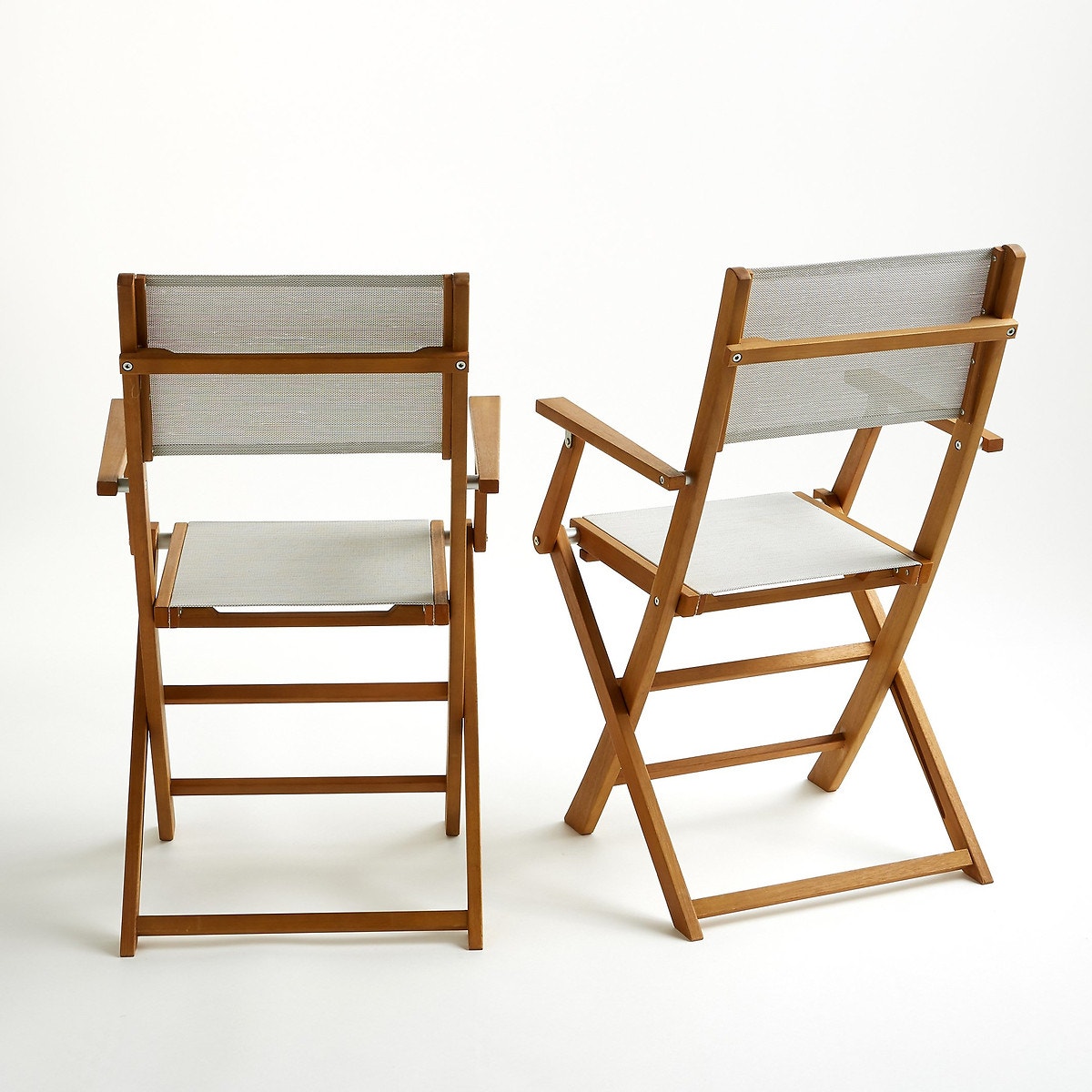 Αναδιπλώμενες ξύλινες καρέκλες κήπου από ευκάλυπτο