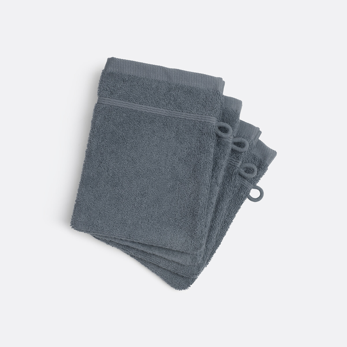 La Redoute Interieurs Γάντια μπάνιου (σετ των 4) 600 γρ. τ.μ. 15x21 cm