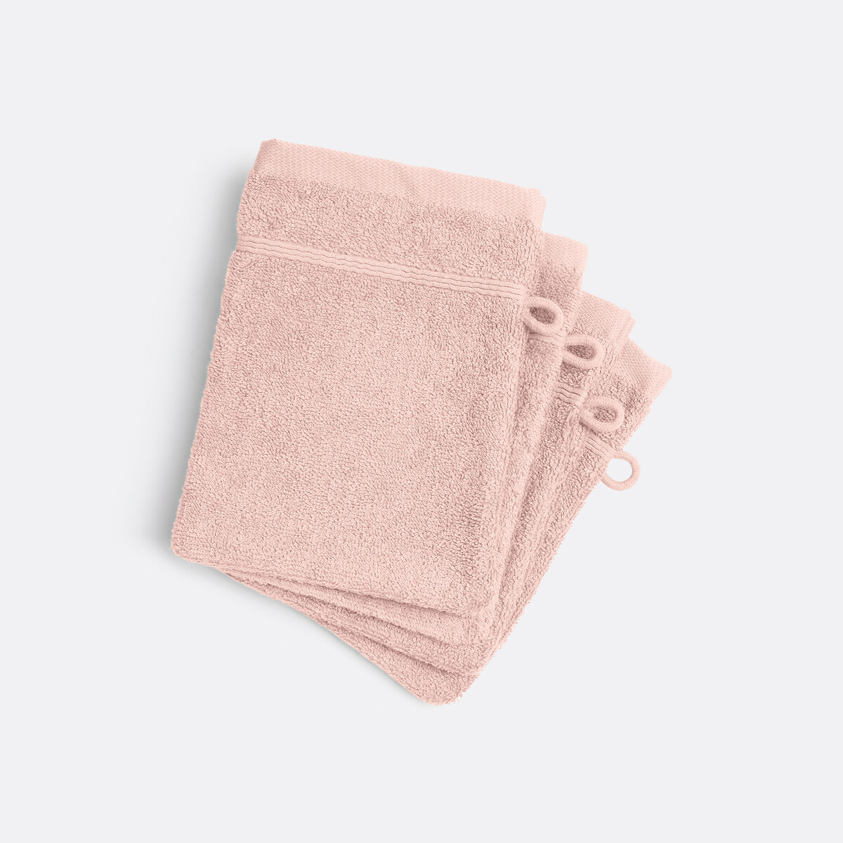 La Redoute Interieurs Γάντια μπάνιου (σετ των 4) 600 γρ. τ.μ. 15x21 cm