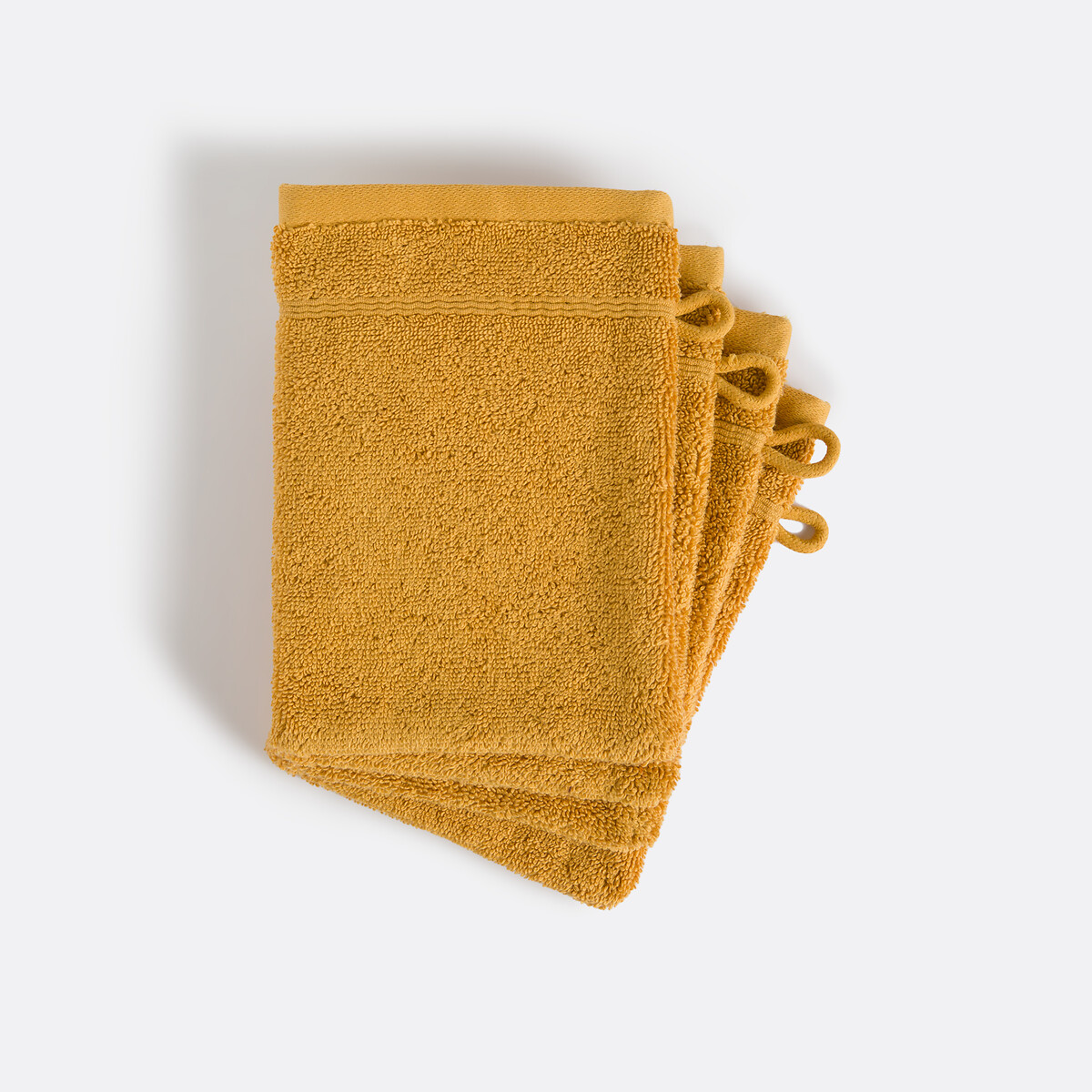 La Redoute Interieurs Γάντια μπάνιου (σετ των 4) 600 γρ. τ.μ. 15x21 cm