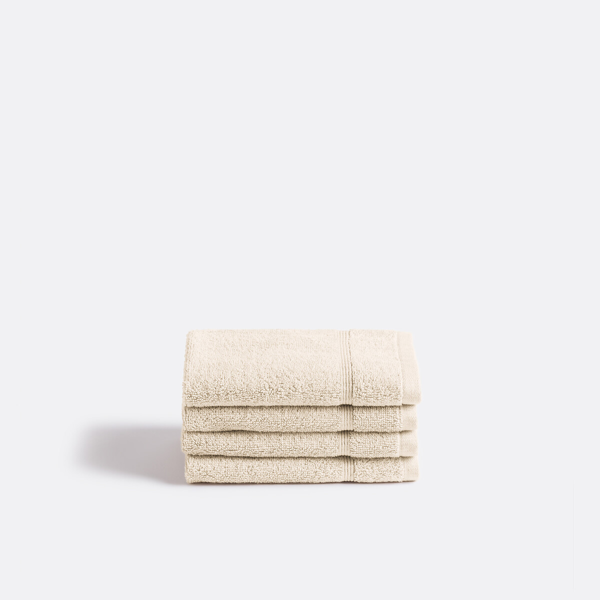 La Redoute Interieurs Πετσέτες (σετ των 4) 600 γρ. τ.μ. 40x40 cm