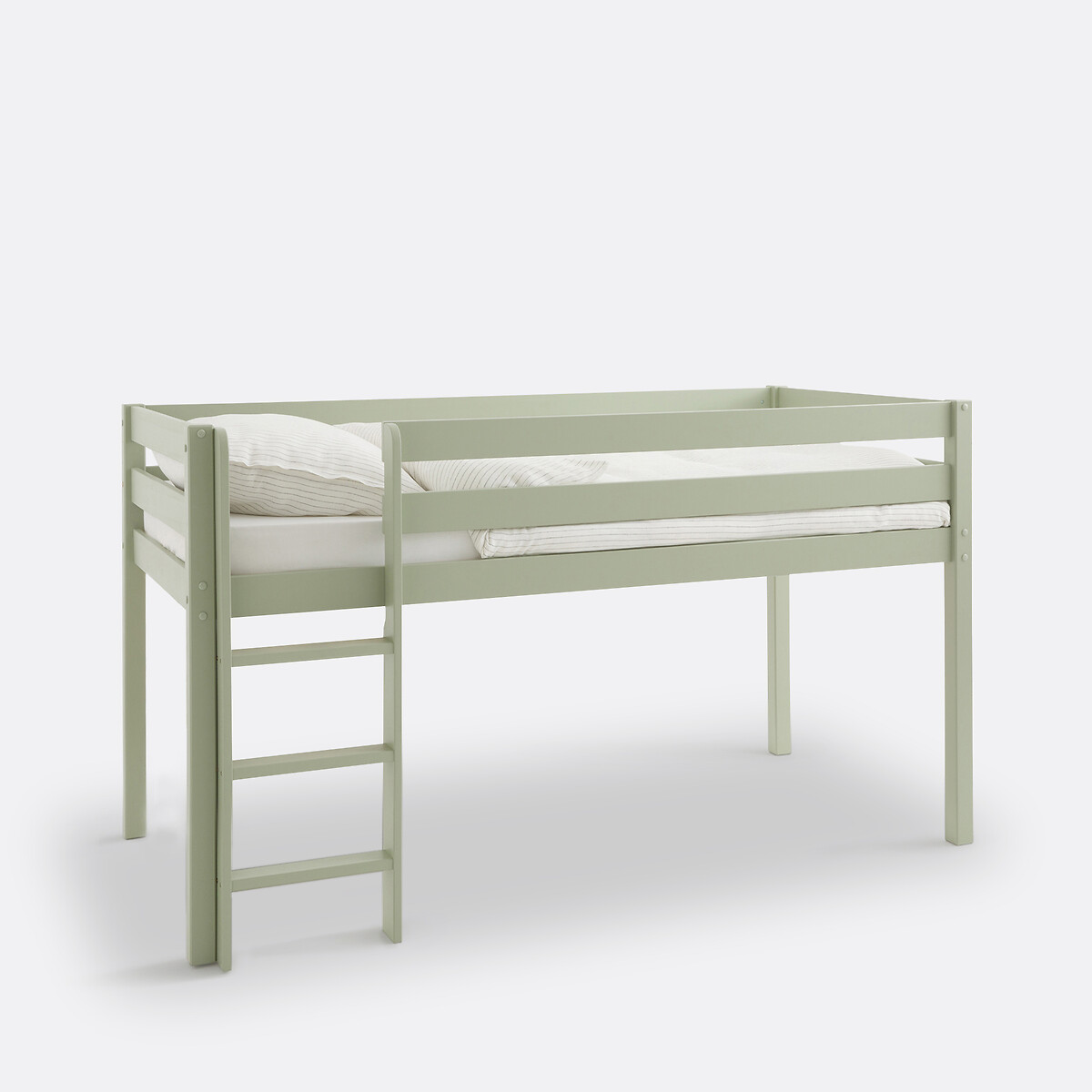 La Redoute Interieurs Κρεβάτι από μασίφ ξύλο πεύκου Mirka Μ102xΠ197xΥ114cm
