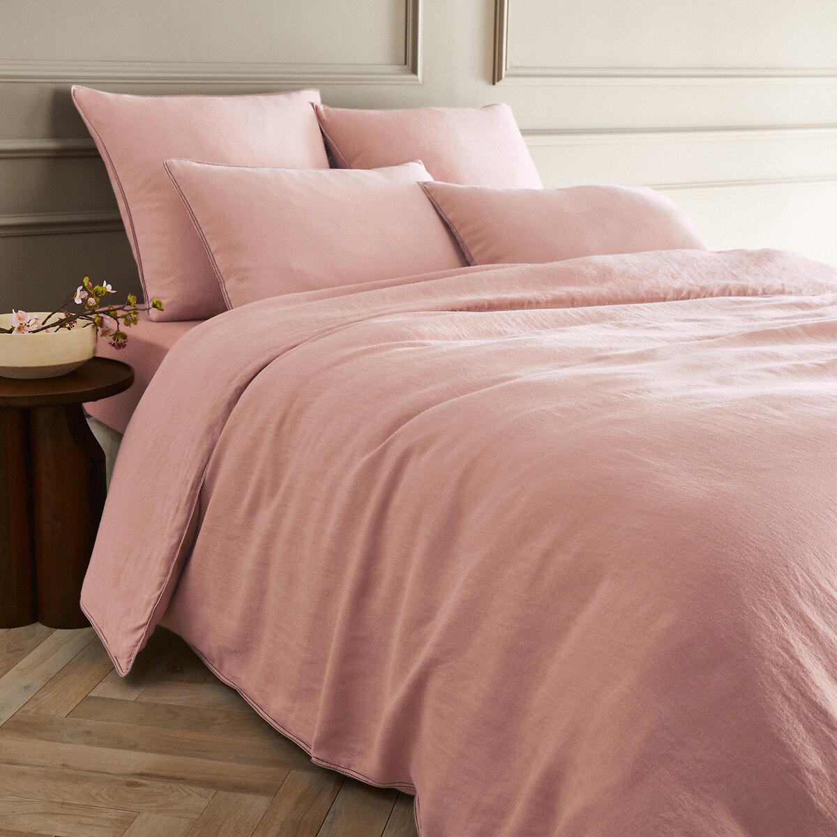 AM.PM Παπλωματοθήκη από προπλυμένη κάνναβη 140x200 cm