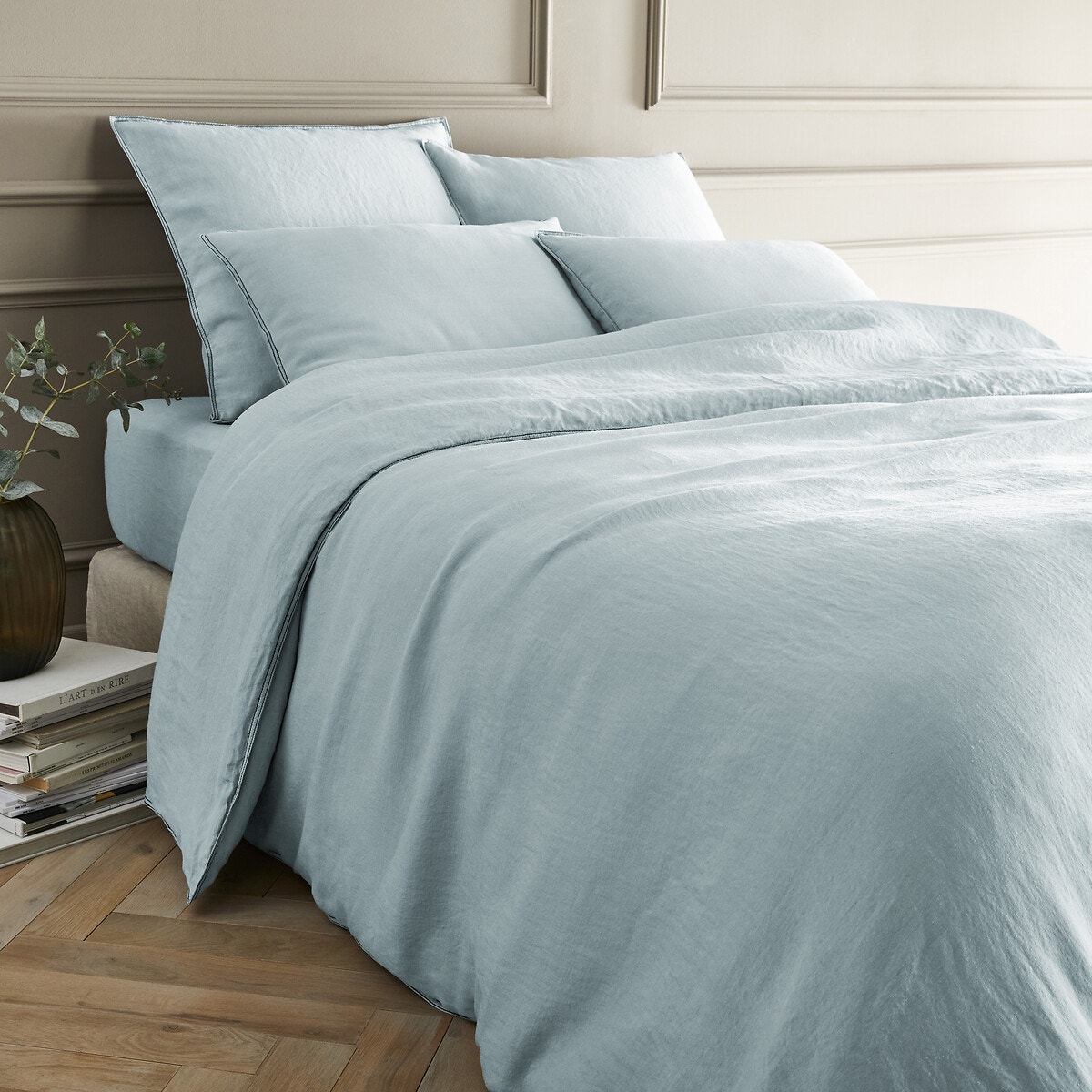 AM.PM Παπλωματοθήκη από προπλυμένη κάνναβη 140x200 cm