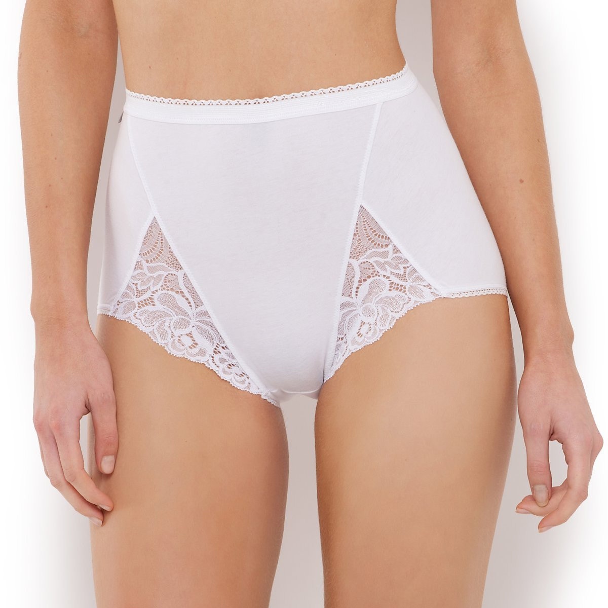 Pack of Two Cotton and Lace Maxi Briefs ΓΥΝΑΙΚΑ | Εσώρουχα | Μποξεράκια/Σλιπάκια