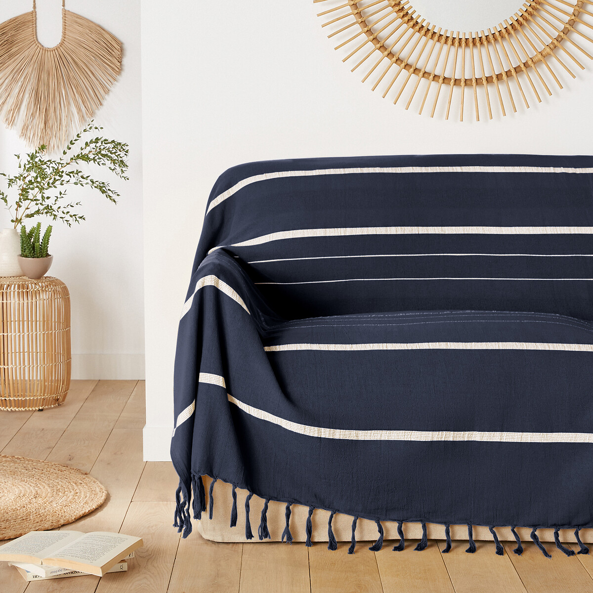 Ριχτάρι με κρόσσια 140x200 cm