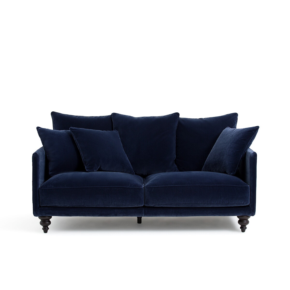 Καναπές από βελούδο Μ105xΠ178xΥ93cm