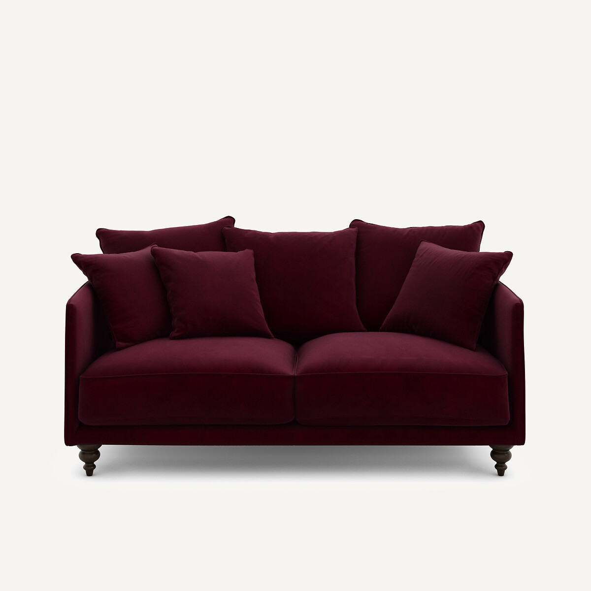 Καναπές από βελούδο Μ105xΠ178xΥ93cm