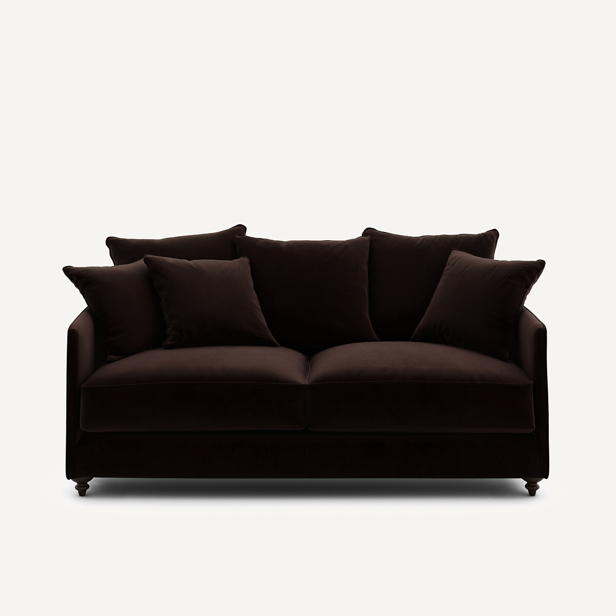 Πτυσσόμενος καναπές-κρεβάτι από βελούδο Μ105xΠ184xΥ93cm