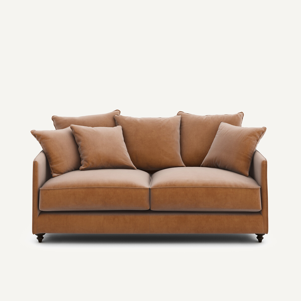 Πτυσσόμενος καναπές-κρεβάτι από βελούδο Μ105xΠ184xΥ93cm