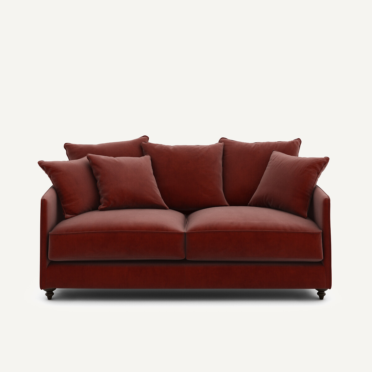 Πτυσσόμενος καναπές-κρεβάτι από βελούδο Μ105xΠ184xΥ93cm