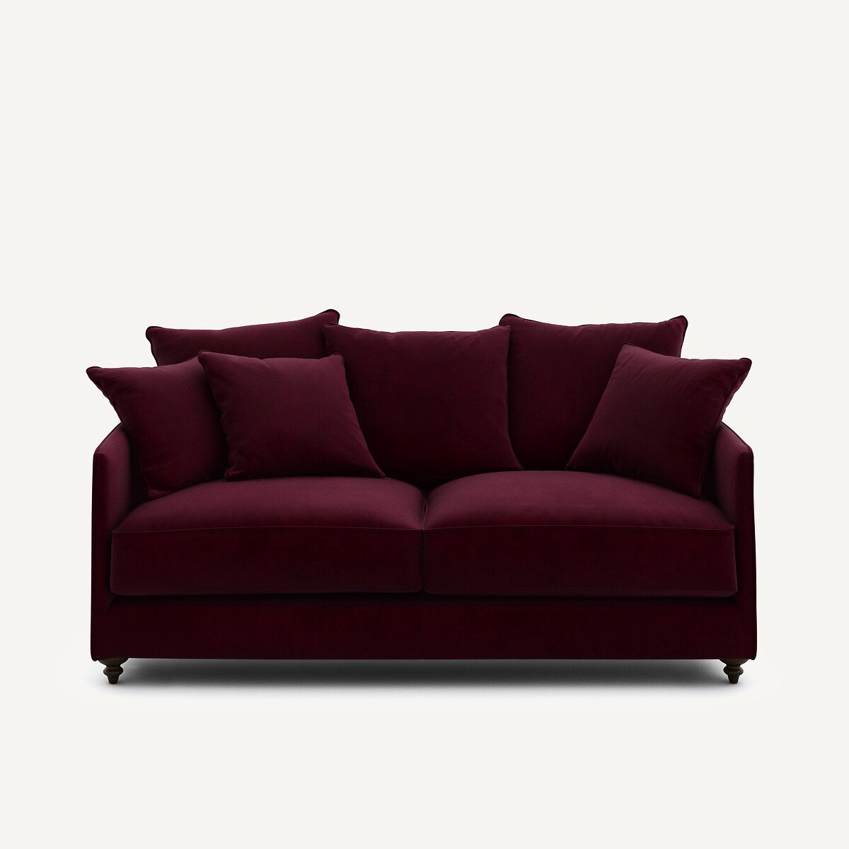 Πτυσσόμενος καναπές-κρεβάτι από βελούδο Μ105xΠ184xΥ93cm