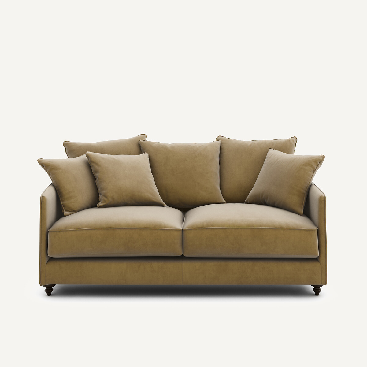 Πτυσσόμενος καναπές-κρεβάτι από βελούδο Μ105xΠ184xΥ93cm