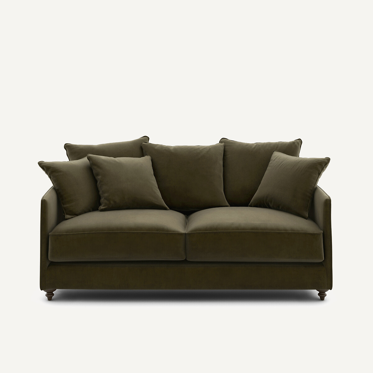 Πτυσσόμενος καναπές-κρεβάτι από βελούδο Μ105xΠ184xΥ93cm