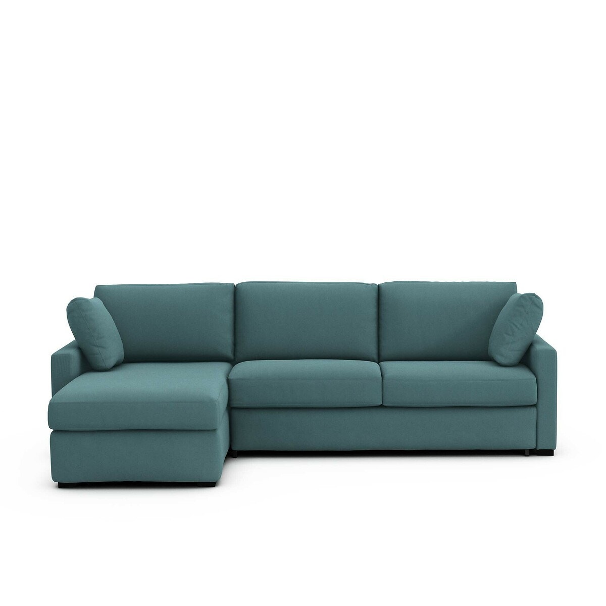 Σπίτι > Έπιπλα > Καθιστικό > Καναπέδες > Γωνιακοί καναπέδες Γωνιακός καναπές-κρεβάτι από βαμβάκι με στρώμα latex Μ160xΠ265xΥ85cm