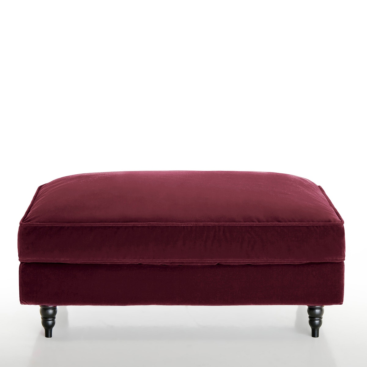 SO'HOME Βελούδινο ταμπουρέ από πολυέστερ βαμβάκι