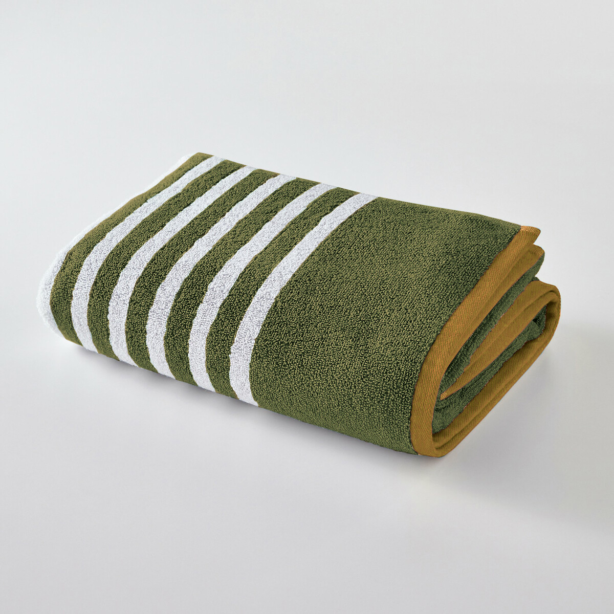 La Redoute Interieurs Ριγέ μάξι πετσέτα μπάνιου 500 g/m² 100x150 cm