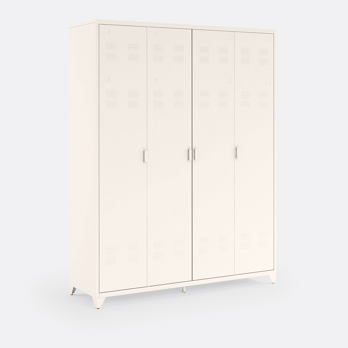 Hiba μεταλλική τετράφυλλη ντουλάπα Π170cm