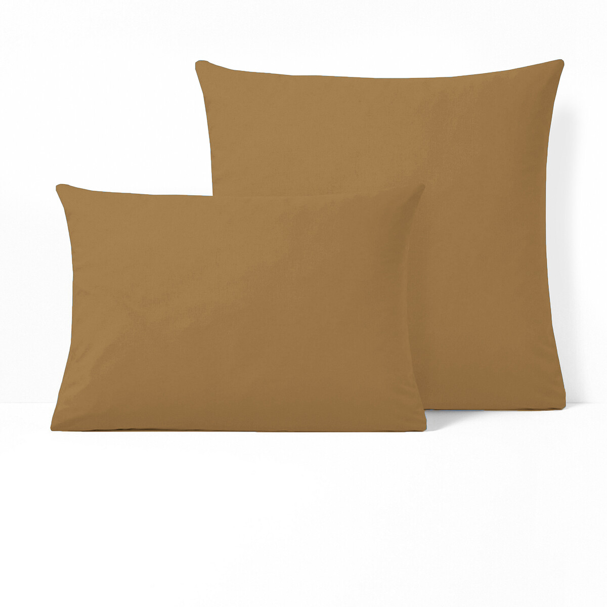 La Redoute Interieurs Μονόχρωμη βαμβακερή μαξιλαροθήκη χωρίς βολάν 40x75 cm