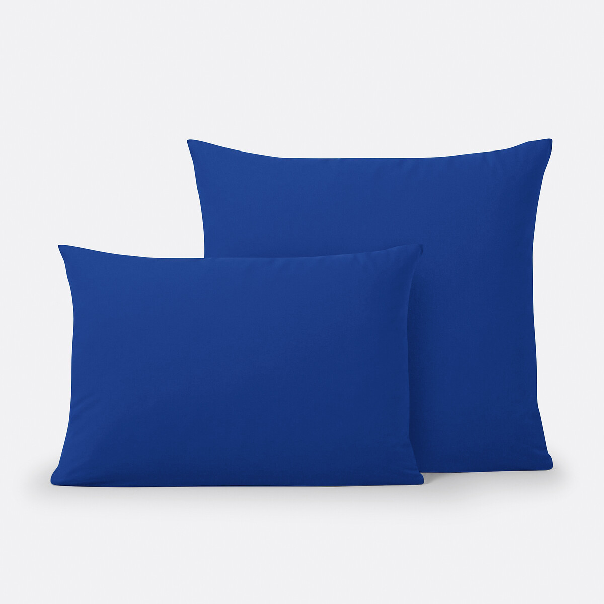 La Redoute Interieurs Μονόχρωμη βαμβακερή μαξιλαροθήκη χωρίς βολάν 40x75 cm