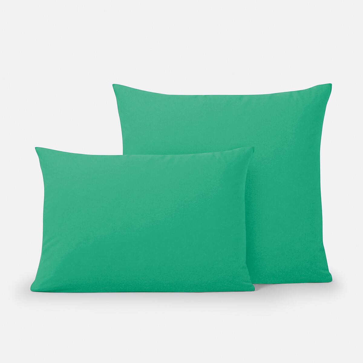 La Redoute Interieurs Μονόχρωμη βαμβακερή μαξιλαροθήκη χωρίς βολάν 40x75 cm