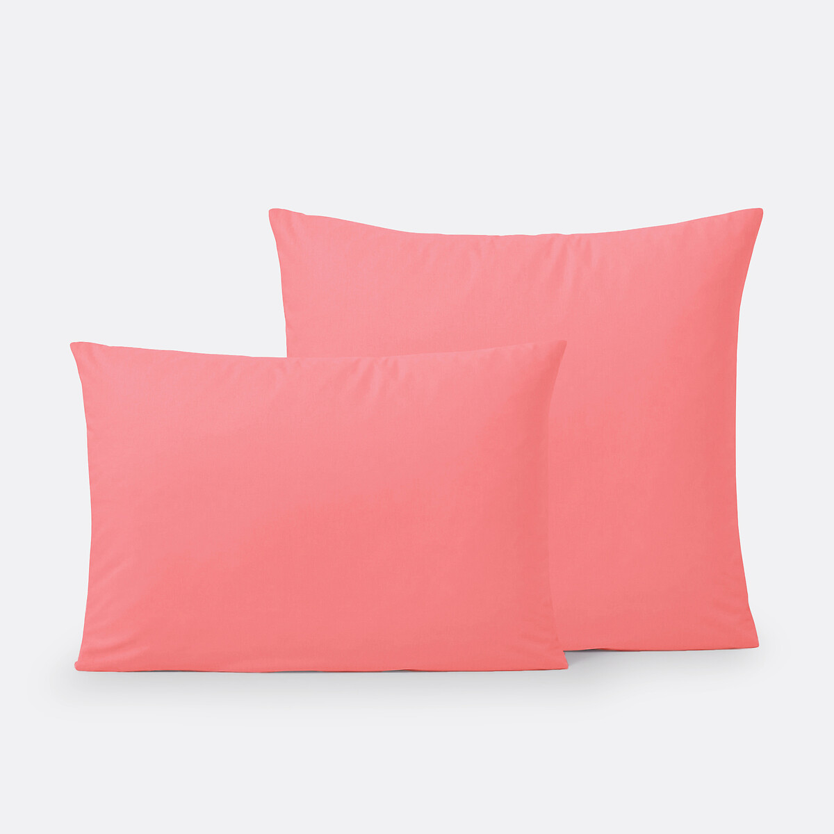 La Redoute Interieurs Μονόχρωμη βαμβακερή μαξιλαροθήκη χωρίς βολάν 50x70 cm