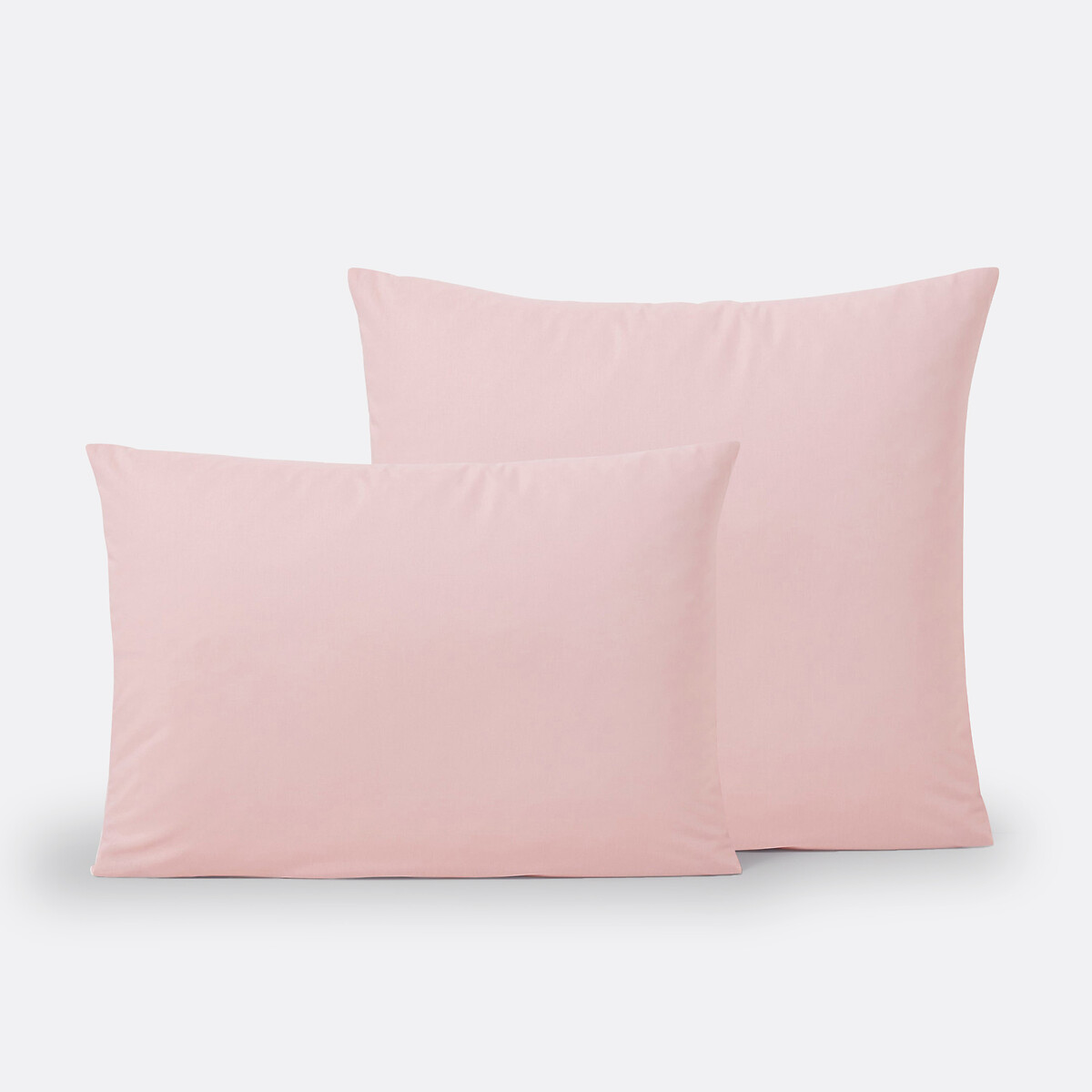 Μονόχρωμη βαμβακερή μαξιλαροθήκη χωρίς βολάν 50x70 cm