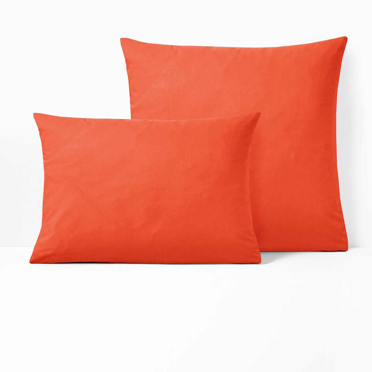 Μονόχρωμη μαξιλαροθήκη από σύμμικτο βαμβάκι χωρίς βολάν 50x70 cm