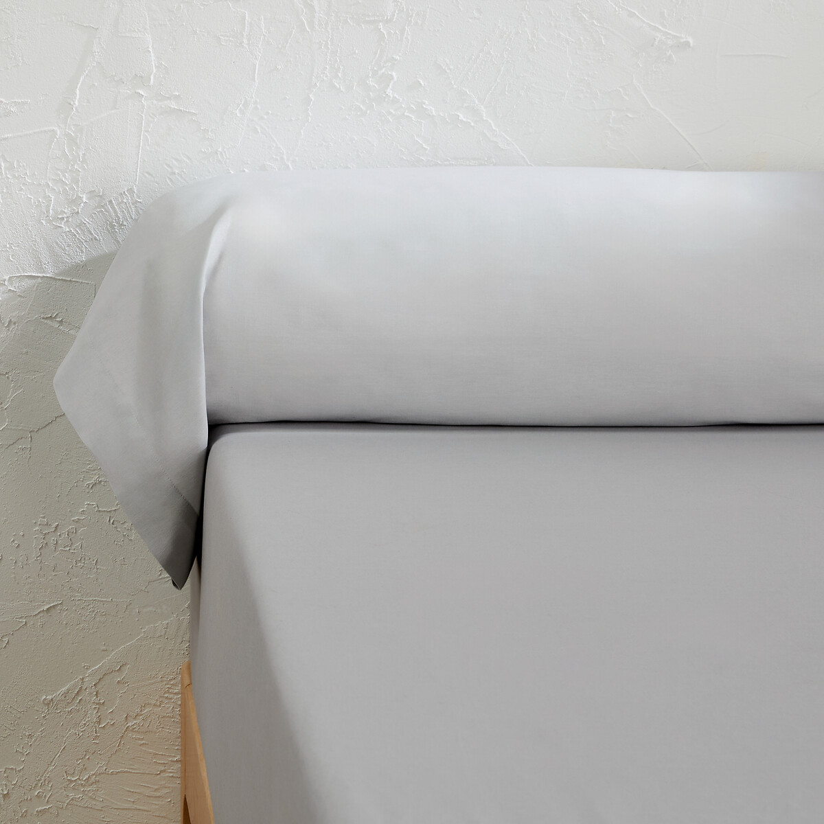 Βαμβακερή μονόχρωμη θήκη καραμέλα 85x185 cm