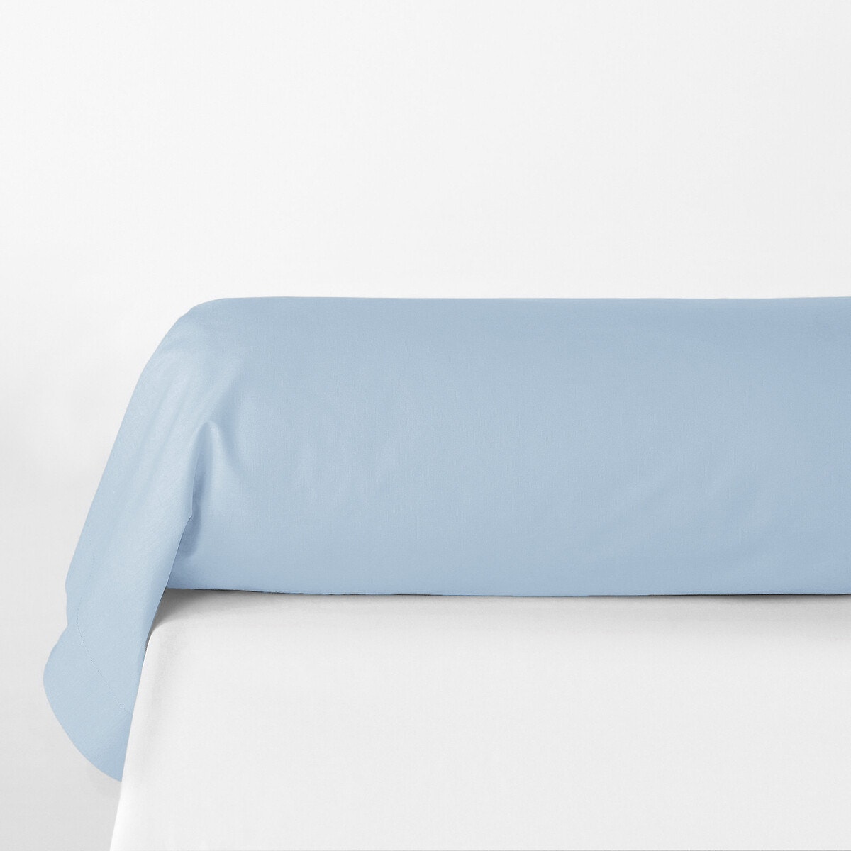 Μονόχρωμη θήκη καραμέλα από σύμμικτο ύφασμα 85x185 cm