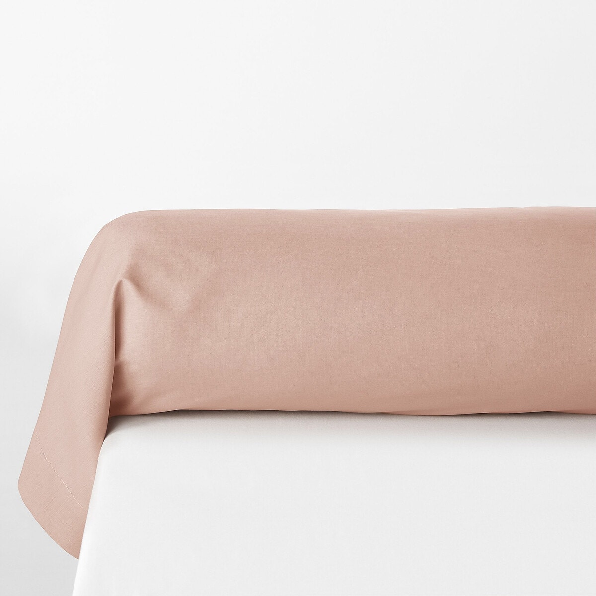 Μονόχρωμη θήκη καραμέλα από σύμμικτο ύφασμα 85x185 cm