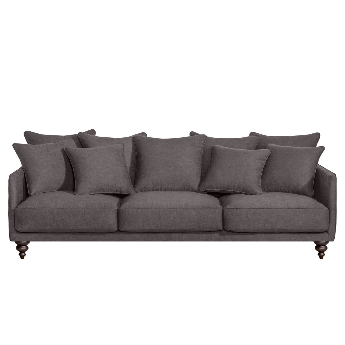 Καναπές από βισκόζη-πολυέστερ Μ105xΠ198xΥ93cm