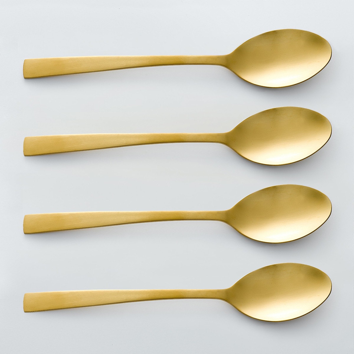 Ανοξείδωτα κουτάλια της σούπας, σε χρυσό χρώμα, Auberie (σετ των 4)